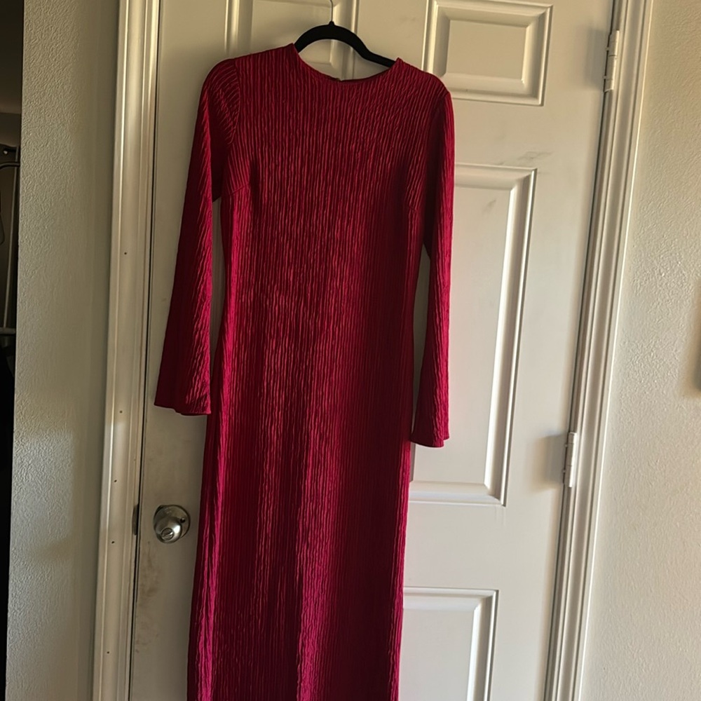 Red dress